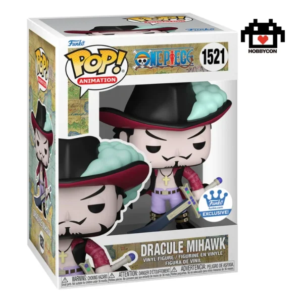 One Piece-Dracule Mihawk-1521-Hobby Con-Funko Pop