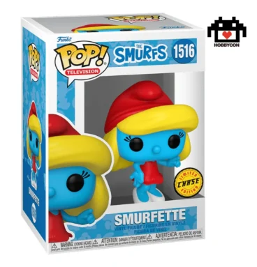 The Smurfs-Smurfette-1516-Chase-Hobby Con-Funko Pop