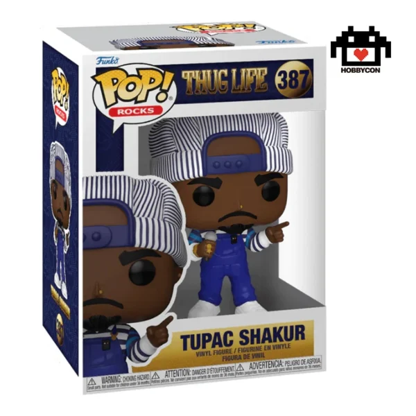 Tupac Shakur-Thug Life-387-Hobby Con-Funko Pop