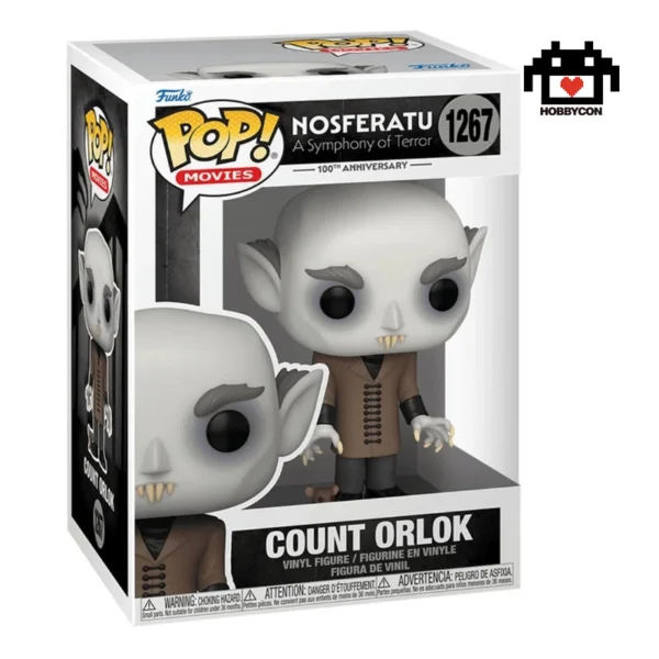 Count Orlok-1267-Nosferatu-Hobby Con-Funko Pop