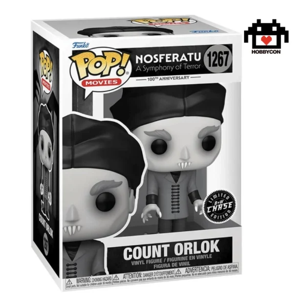 Count Orlok-Chase-1267-Nosferatu-Hobby Con-Funko Pop