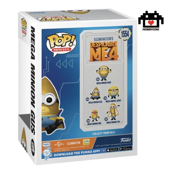 Despicable Me 4-Mega Minion Gus-1554-Hobby Con-Funko Pop