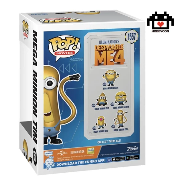 Despicable Me 4-Mega Minion Tim-1557-Hobby Con-Funko Pop