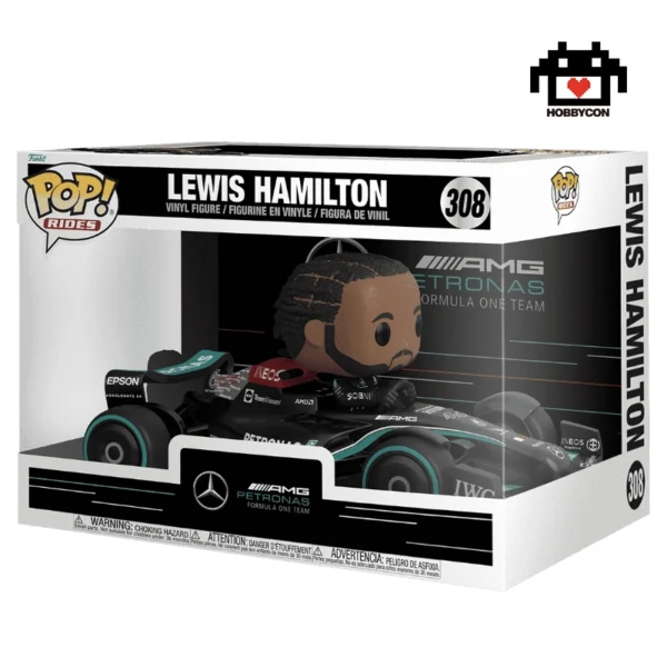 F1-Lewis Hamilton-308-Hobby Con-Funko Pop-