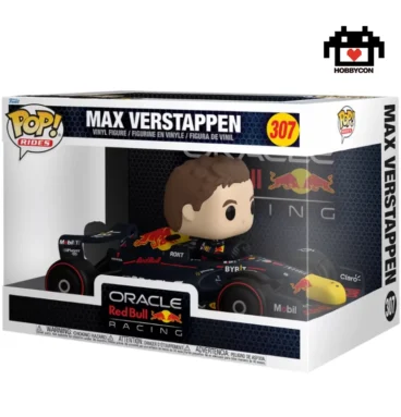F1-Max Verstappen-307-Hobby Con-Funko Pop-Oracle Red Bull Racing