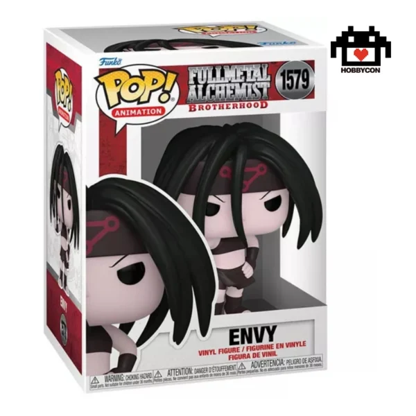 Fullmetal Alchemist-Envy-1579-Hobby Con-Funko Pop