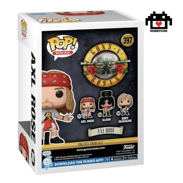 Guns and Roses-Axl Rose-397-Hobby Con-Funko Pop