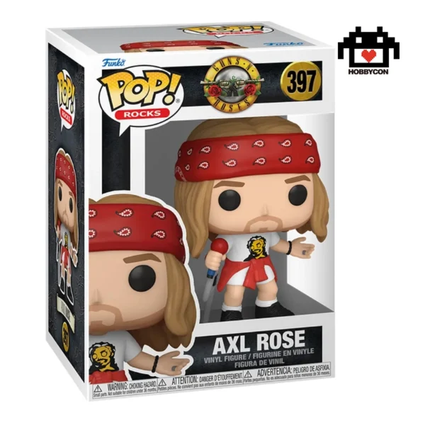 Guns and Roses-Axl Rose-397-Hobby Con-Funko Pop