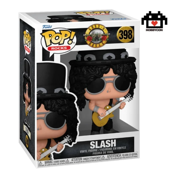 Guns and Roses-Slash-398-Hobby Con-Funko Pop