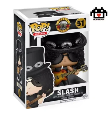 Guns and Roses-Slash-51-Hobby Con-Funko Pop