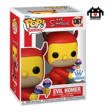 Los Simpsons-Evil Homer-1367-Hobby Con-Funko Pop
