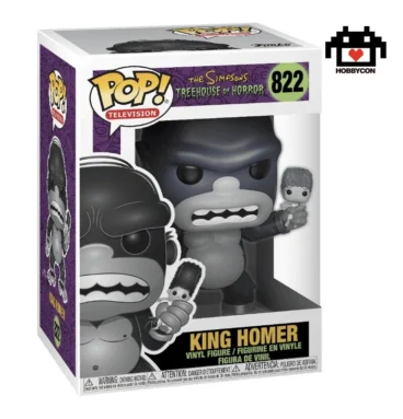 The Simpsons-King Homer-822-Hobby Con-Funko Pop