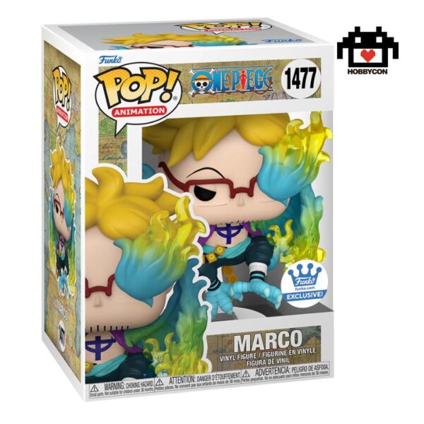 One Piece-Marco-1477-Hobby Con-Funko Pop