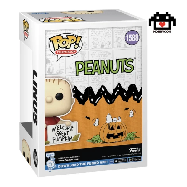 Peanuts-Linus-1588-Hobby Con-Funko Pop