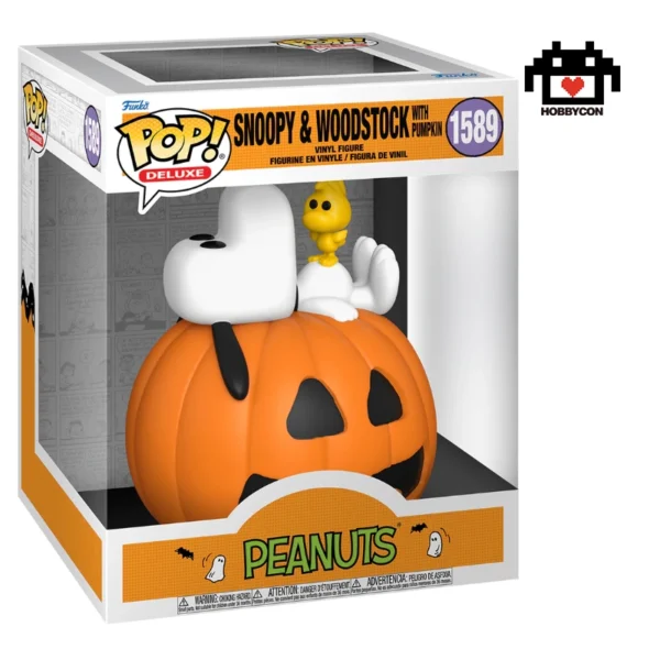 Peanuts-Snoopy-Woodstock-1589-Hobby Con-Funko Pop