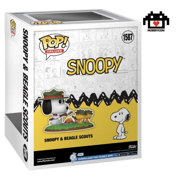 Snoopy-1587-Beagle Scouts-Hobby Con-Funko Pop