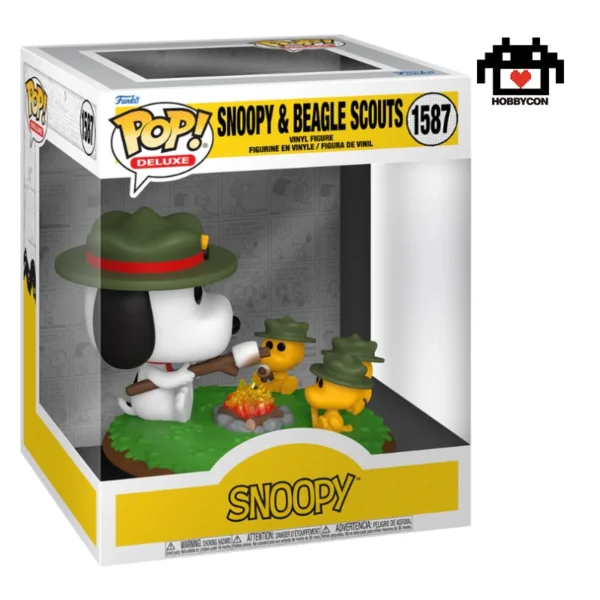 Snoopy-1587-Beagle Scouts-Hobby Con-Funko Pop