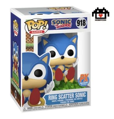 Ring Scatter Sonic-Sonic the Hedgehog-918-Hobby Con-Funko Pop-Previews Exclusive