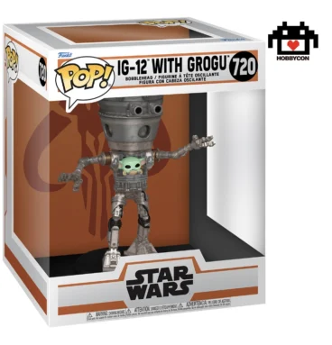 Star Wars-The Mandalorian-IG12-Grogu-720-Hobby Con-Funko Pop