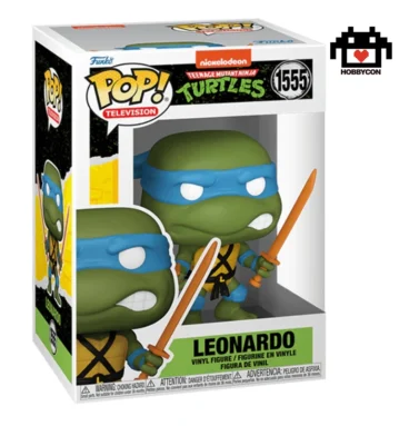 Teenage Mutant Ninja Turtles-Leonardo-1555-Hobby Con-Funko Pop