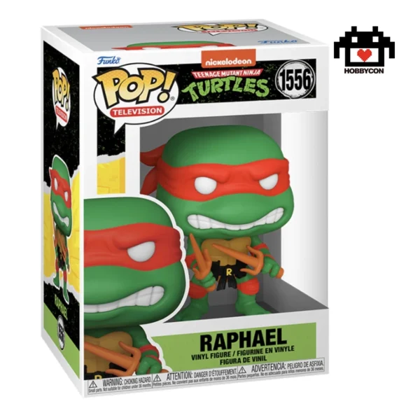 Teenage Mutant Ninja Turtles-Raphael-1556-Hobby Con-Funko Pop