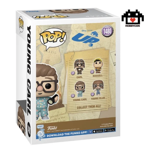 Up-Young Carl-1480-Hobby Con-Funko Pop