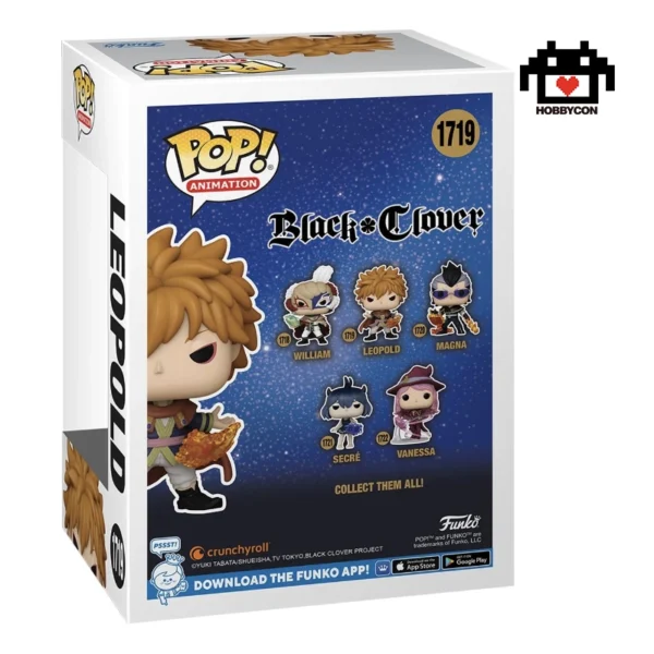 Black Clover-Leopold-1719-Hobby Con-Funko Pop