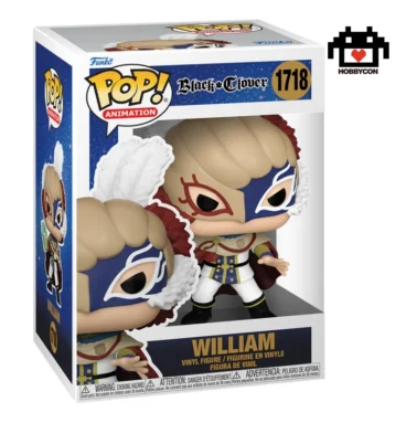 Black Clover-William-1718-Hobby Con-Funko Pop