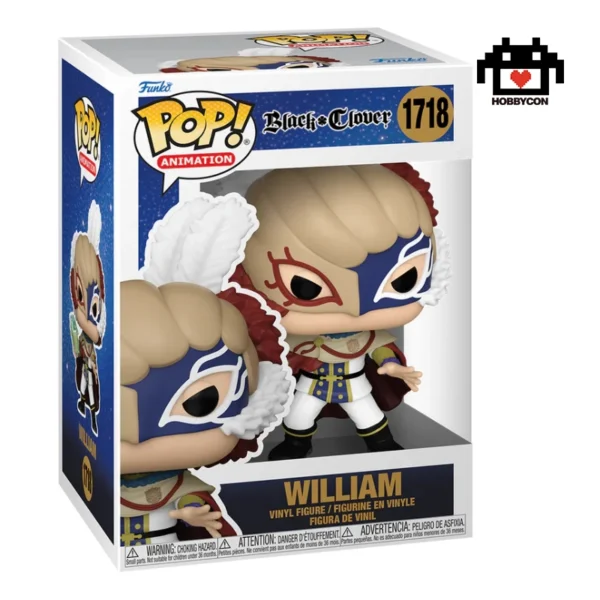 Black Clover-William-1718-Hobby Con-Funko Pop