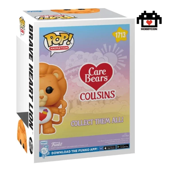 Care Bear Cousins-Brave Heart Lion-1713-Hobby Con-Funko Pop