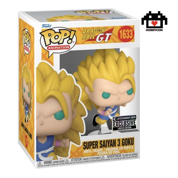 Dragon Ball GT-Super Saiyan 3 Goku-1633-Hobby Con-Funko Pop-Entertainment Earth