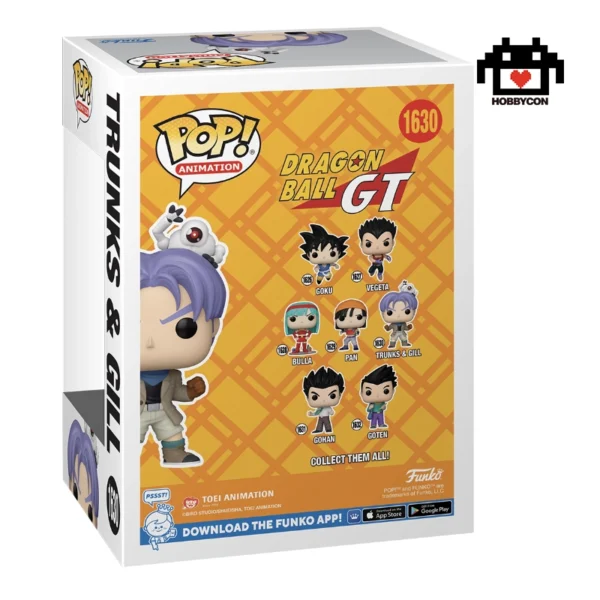 Dragon Ball GT-Trunks-Gill-1630-Hobby Con-Funko Pop