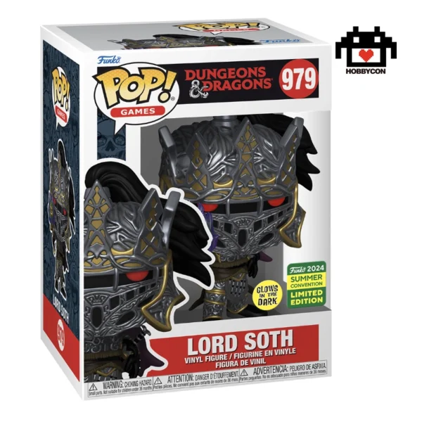 Dungeons and Dragons-Lord Soth-979-Hobby Con-Funko Pop-Summer Convention 2024