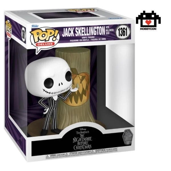 The Nightmare Before Christmas-Jack Skellington-1361-Hobby Con-Funko Pop