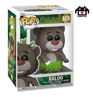 The Jungle Book-Baloo-1474-Hobby Con-Funko Pop