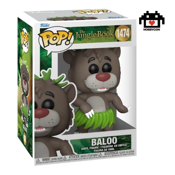 The Jungle Book-Baloo-1474-Hobby Con-Funko Pop