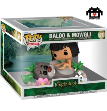 The Jungle Book-Baloo-Mowgli-1490-Hobby Con-Funko Pop