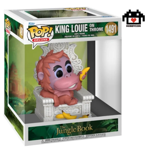 The Jungle Book-King Louie in Throne-1491-Hobby Con-Funko Pop