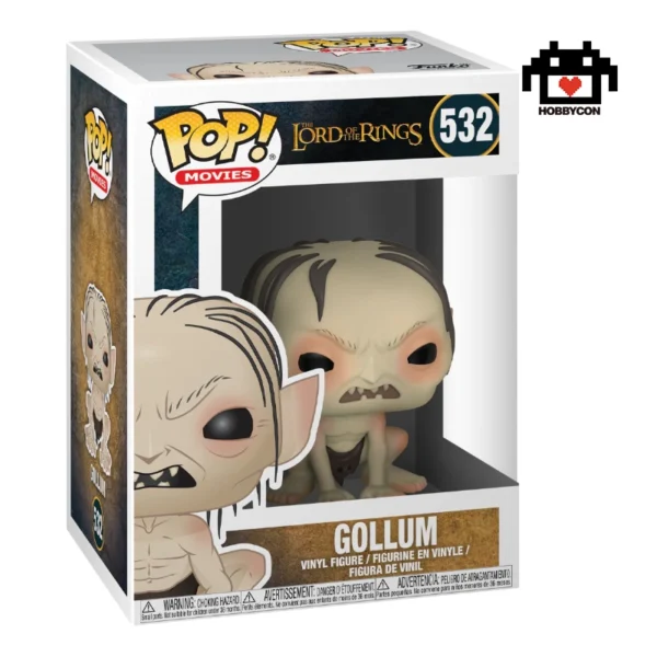 The Lord of the rings-Gollum-532-Hobby Con-Funko Pop