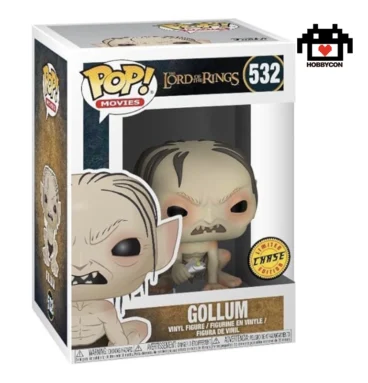 The Lord of the rings-Gollum-Chase-532-Hobby Con-Funko Pop