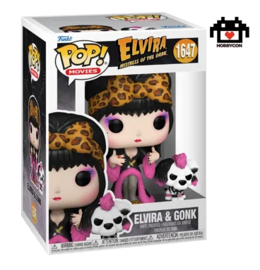 Elvira-Mistress of the Dark-Gonk-1647-Hobby Con-Funko Pop