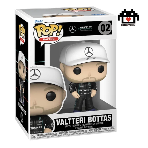 F1-Valtteri Bottas-02-Hobby Con-Funko Pop-Valtteri Bottas