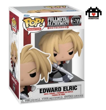 Fullmetal-Alchemist-FullMetal Alchemist Brotherhood-Edward Elric-1577-Hobby Con-Funko Pop