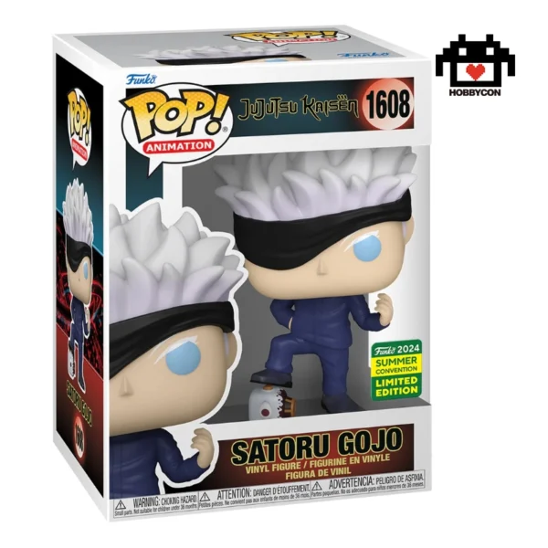 Jujutsu Kaisen-Satoru Gojo-1608-Hobby Con-Funko Pop-Summer Convention 2024