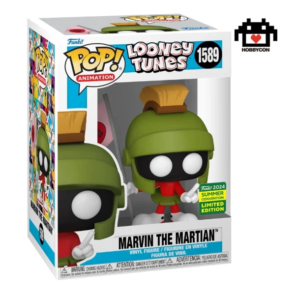 Looney Tunes-Marvin the Martian-1589-Hobby Con-Funko Pop-Summer Convention 2024