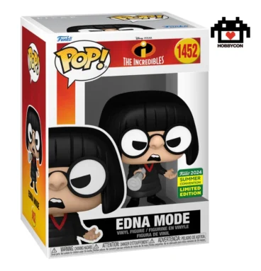 The Incredibles-Edna Mode-1452-Hobby Con-Funko Pop-Summer Convention 2024