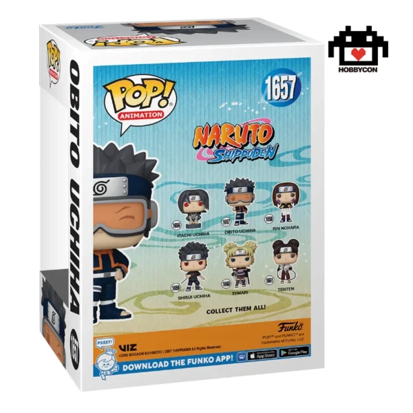 Naruto Obito Uchiha-1657-Hobby Con-Funko Pop