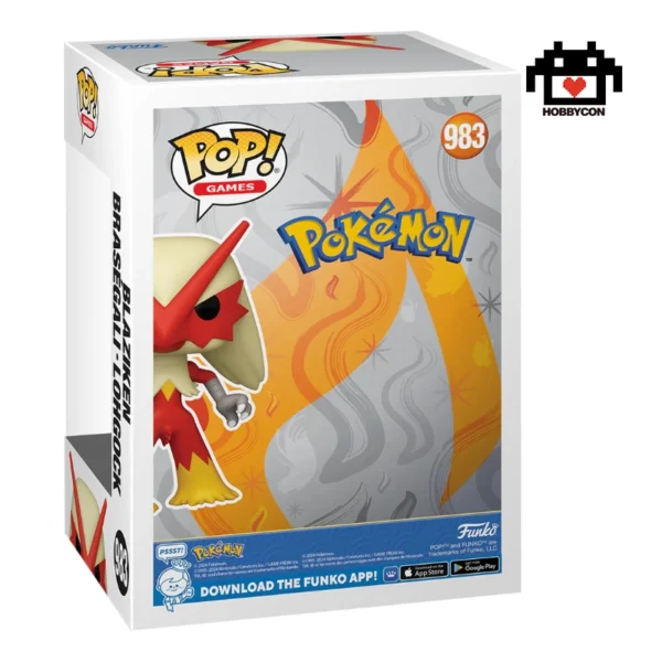 Pokemon-Blaziken-983-Hobby Con-Funko Pop