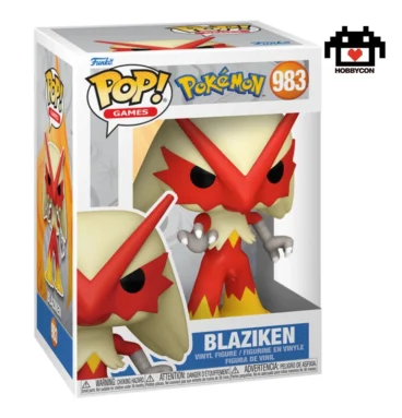 Pokemon-Blaziken-983-Hobby Con-Funko Pop