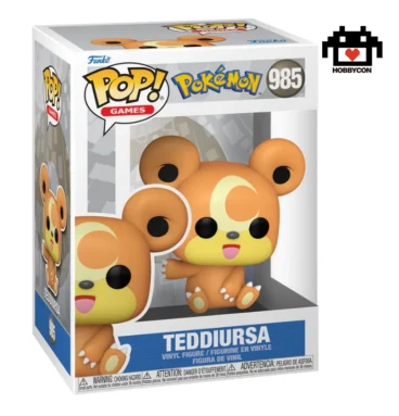 Pokemon-Teddiurse-985-Hobby Con-Funko Pop